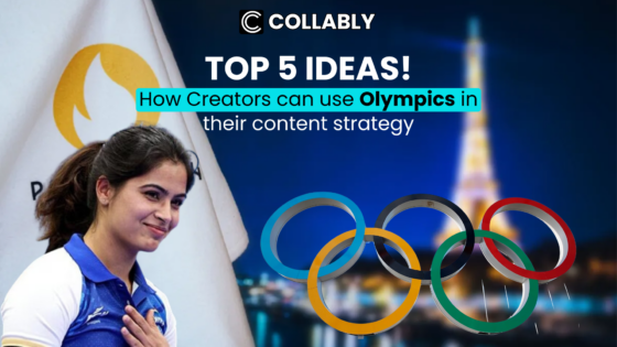 5 Ways: How Creators can use Olympics in their content strategy